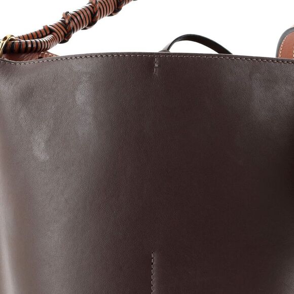 Loewe Gate Bucket Bag Leather Medium Brown - Picture 8 of 12